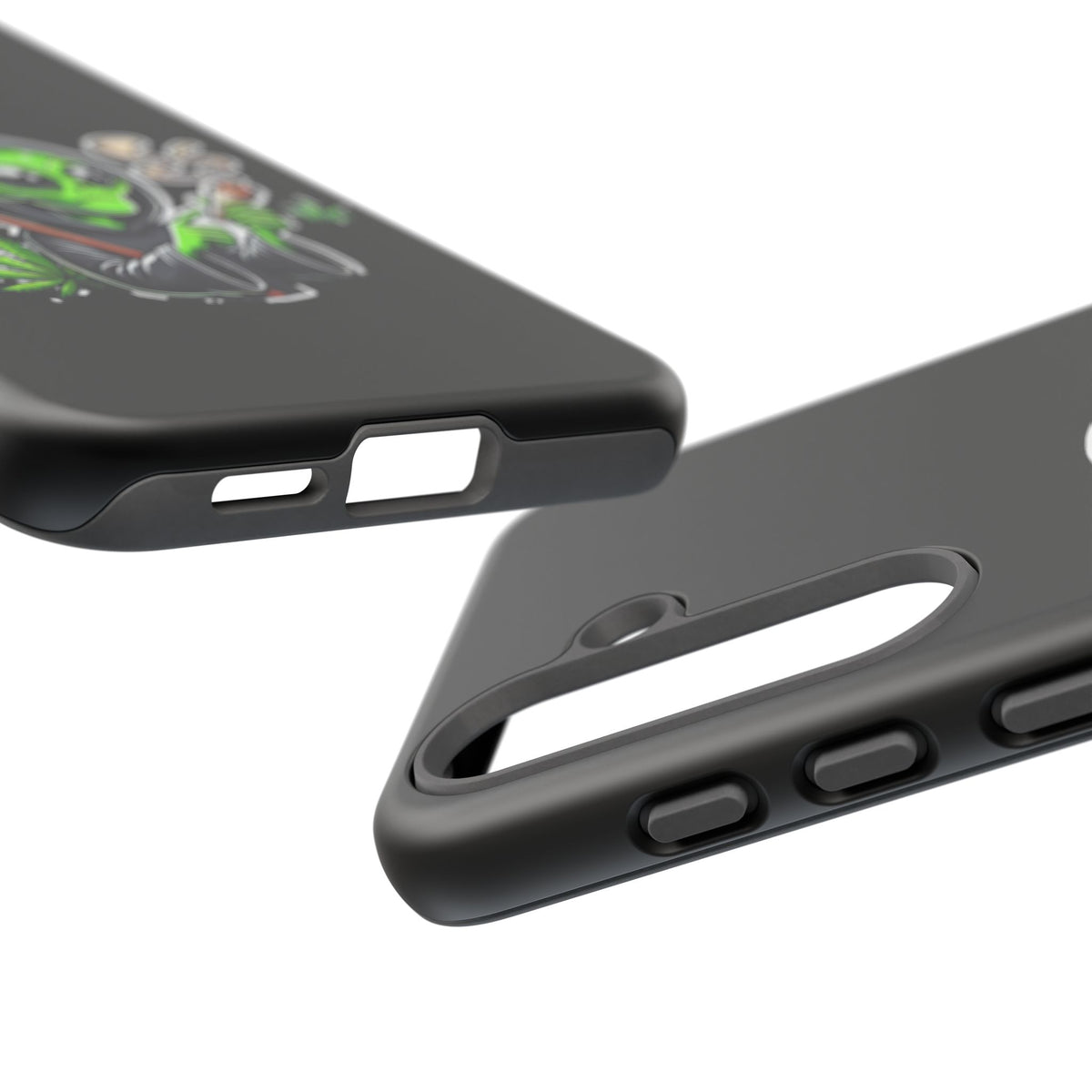 Reaper Alien Phone Case – Cute Grim Reaper Smoking Weed iPhone Case