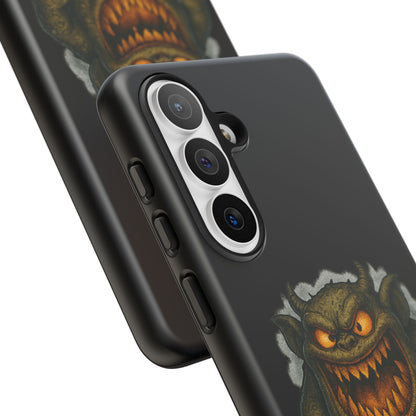 Phone Case — "Got Monsters Under Your Bed? I Trained Them." Funny Monster Protective Cover