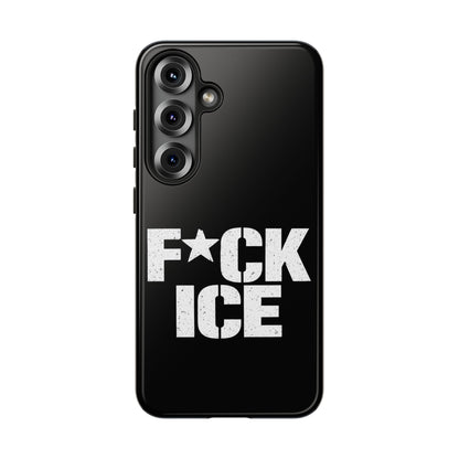 Phone Case — “F*CK ICE” Bold Protest Protective Cover