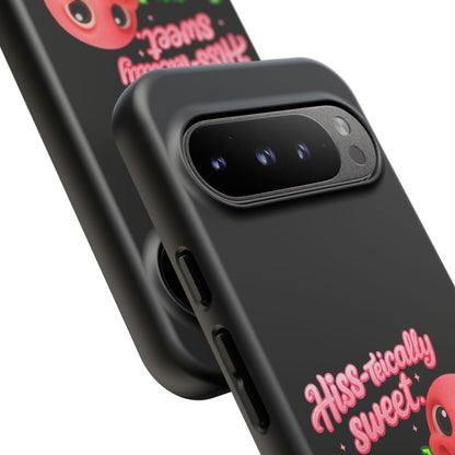 Phone Case — "Hiss-tically Sweet, Dangerously Cute" Worm Design