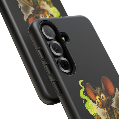 Phone Case — Funny Cartoon Rat "Oops That Wasn't Cheese" Protective Cover