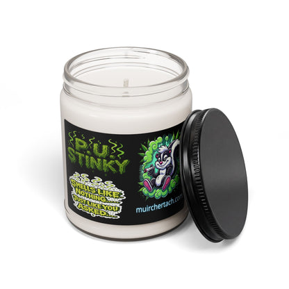 P.U. Stinky Candle - Fun Scented Soy Candle, Unique Gift, Home Fragrance, Quirky