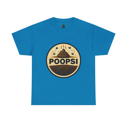 Poopsi Logo Tee | Funny Poop Graphic T-Shirt