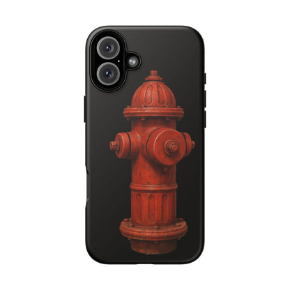 Red Fire Hydrant Phone Case — Tough Protective iPhone Cover