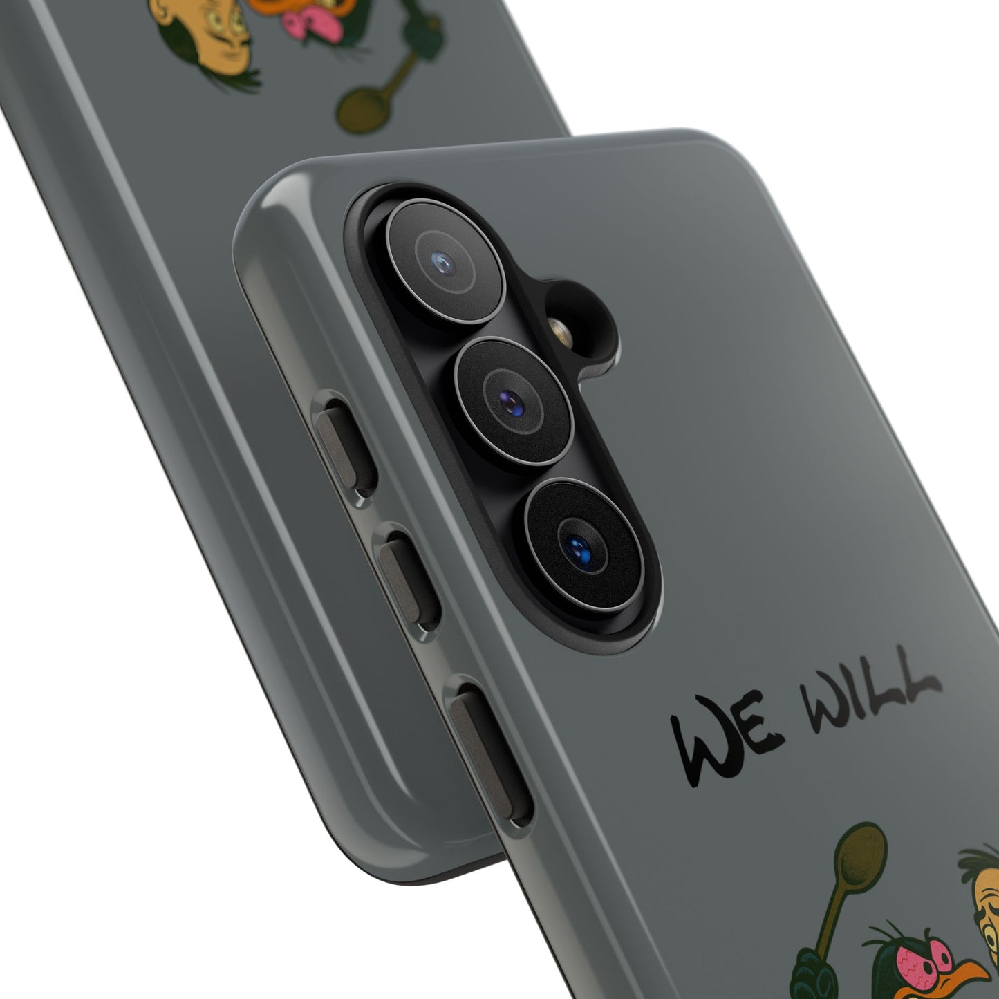 Phone Case - "We Will Resist" Cartoon Protest Design