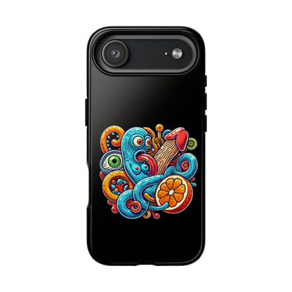 Octopus Surf Phone Case — Colorful Nautical Art Protective Phone Cover