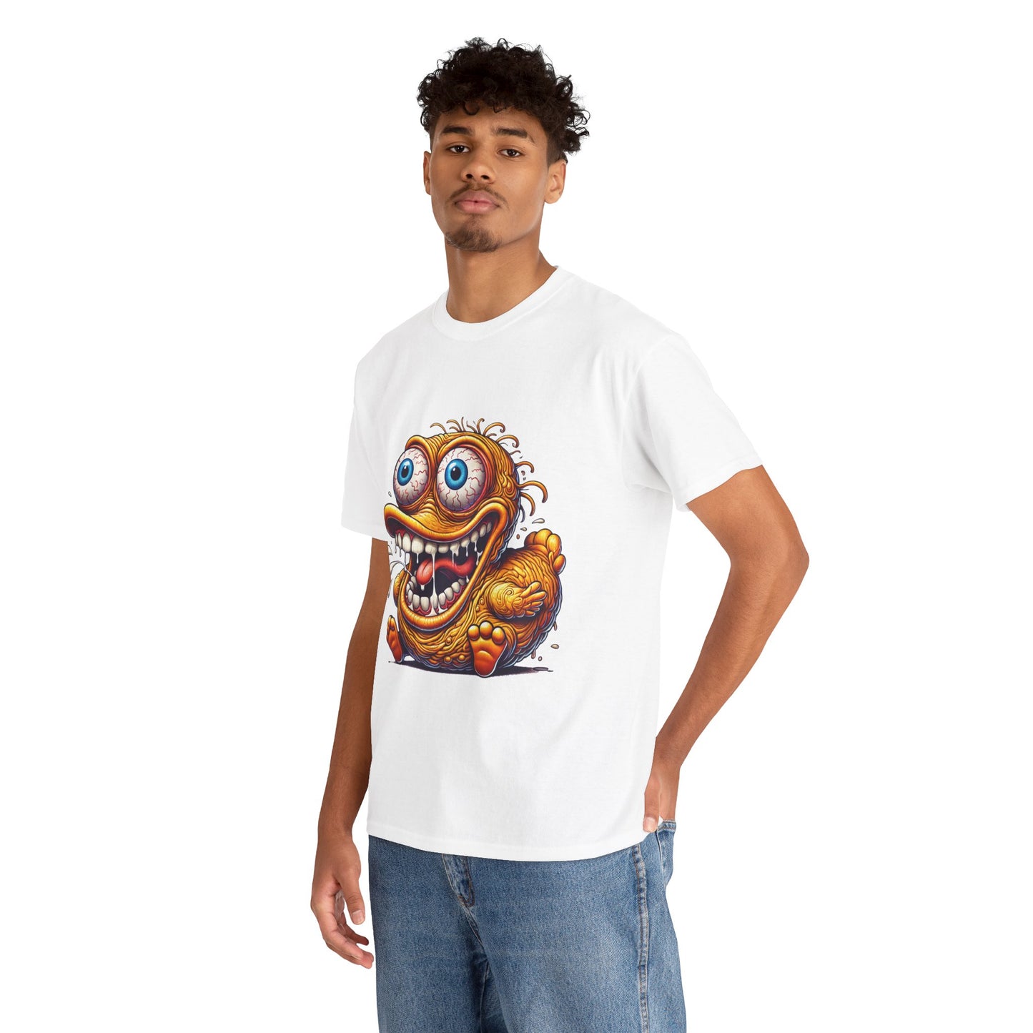 "Psycho Duck" Crazy Cartoon T-Shirt
