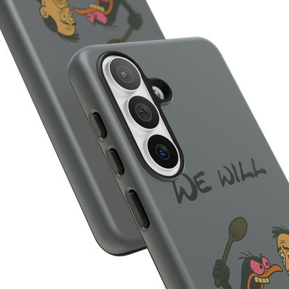 Phone Case - "We Will Resist" Cartoon Protest Design