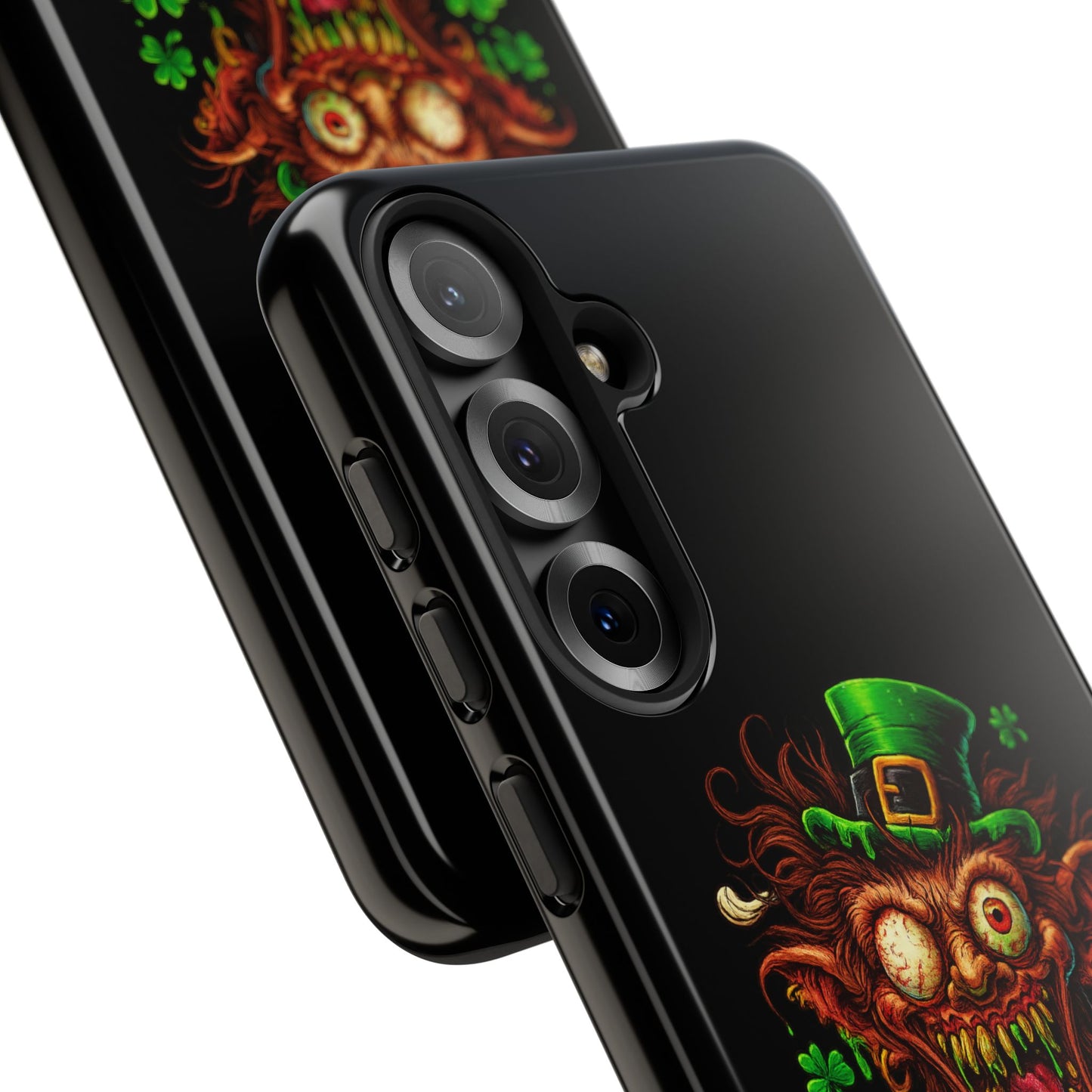 Radioactive Leprechaun Phone Case — "This Ain't Green, It's Radioactive Regret"