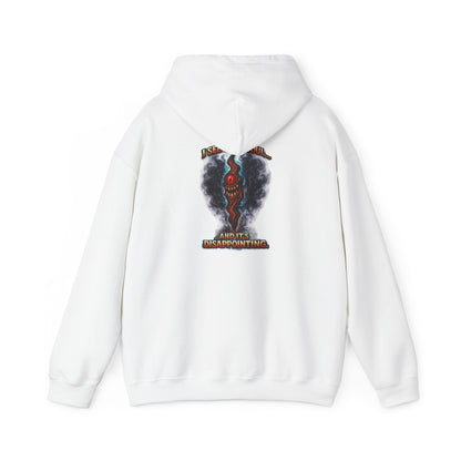 Smoky Graphic Hoodie — 'I See Your Soul' Back Print