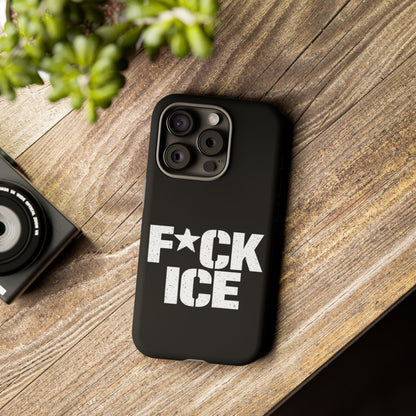 Phone Case — “F*CK ICE” Bold Protest Protective Cover