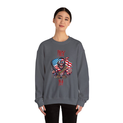 Patriotic Savage "F*** Yea" Crewneck