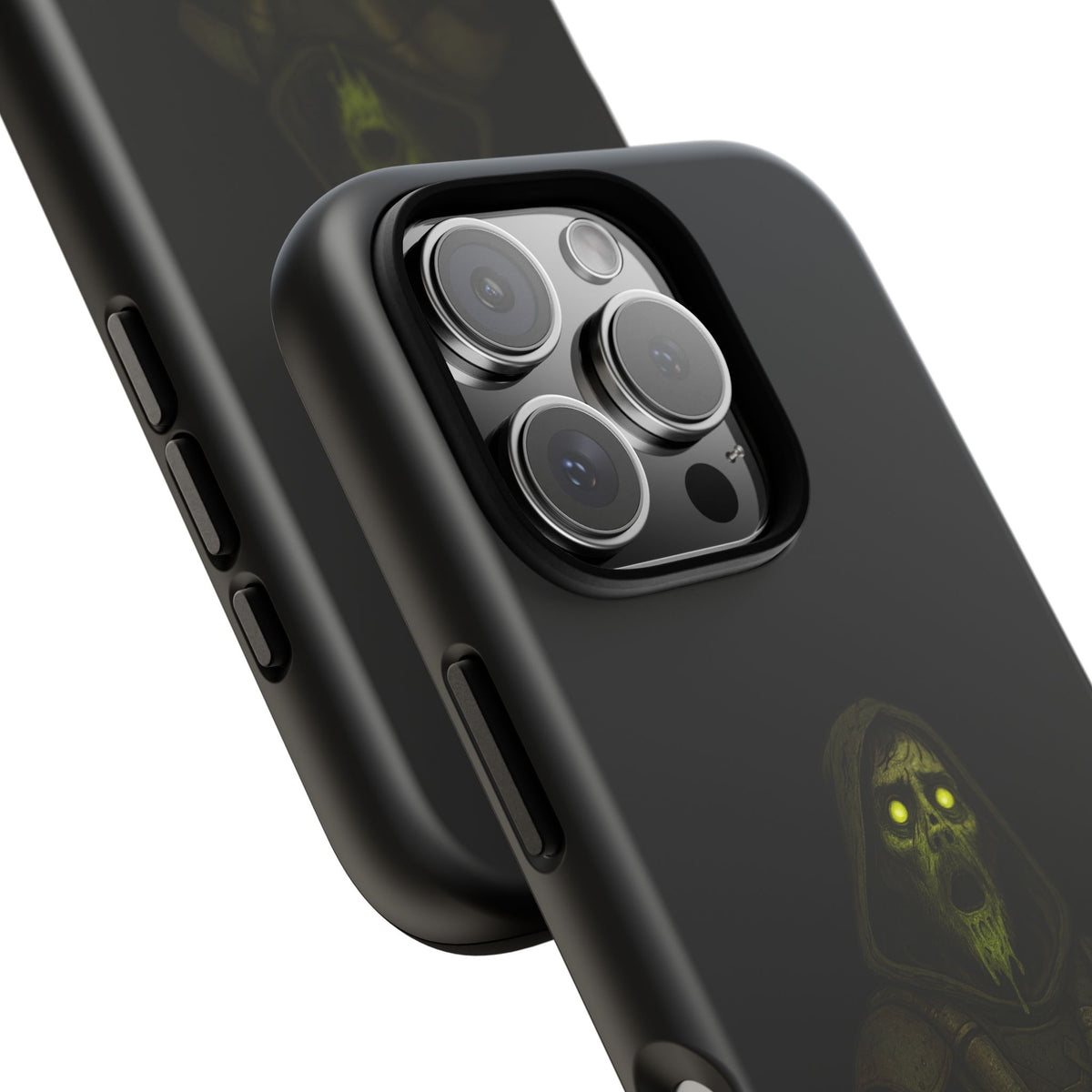 Phone Case — 'Toxic? Nah, Just Prophetically Unpleasant' Neon Grim Reaper Protective Cover