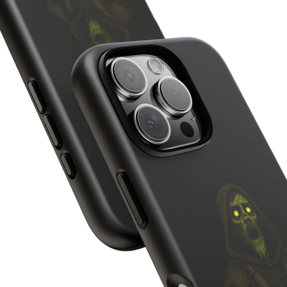 Phone Case — 'Toxic? Nah, Just Prophetically Unpleasant' Neon Grim Reaper Protective Cover