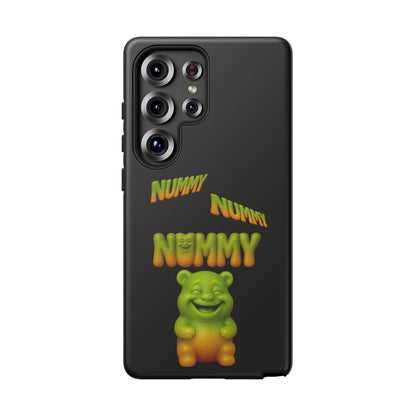Nummy Gummy Phone Case — Cute Retro Green Gummy Bear Protective Case