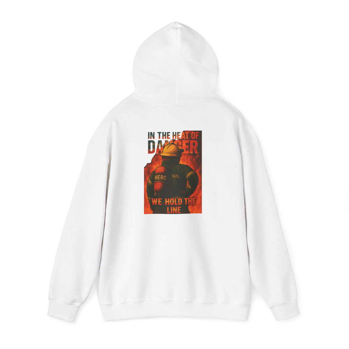 Heat of Danger Firefighter Hoodie
