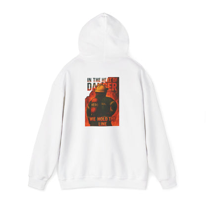 Heat of Danger Firefighter Hoodie