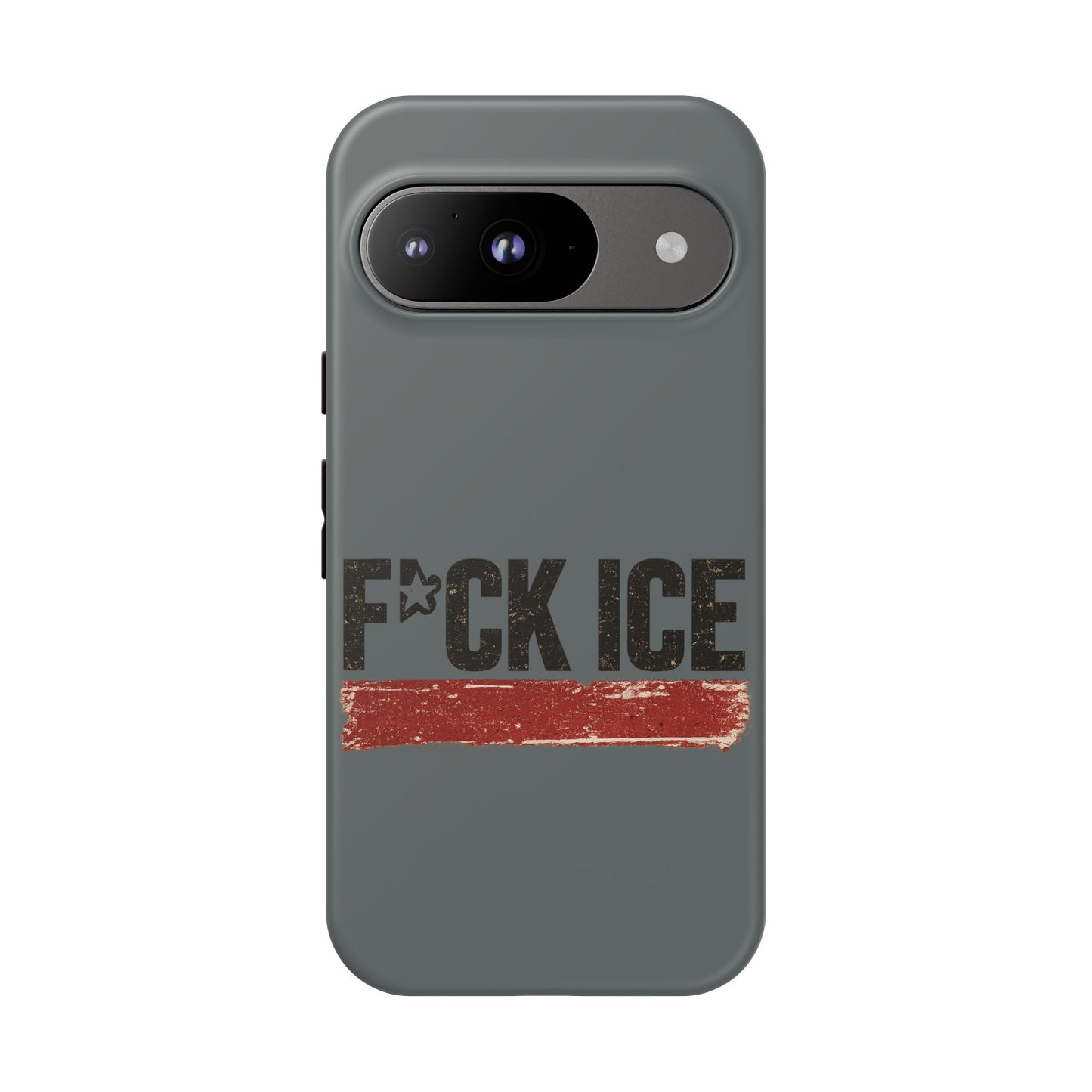 Phone Case - "F*CK ICE" Distressed Protest Design