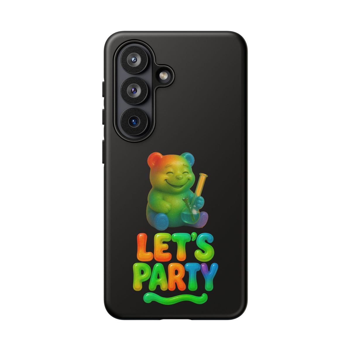 Let's Party Rainbow Bear Phone Case