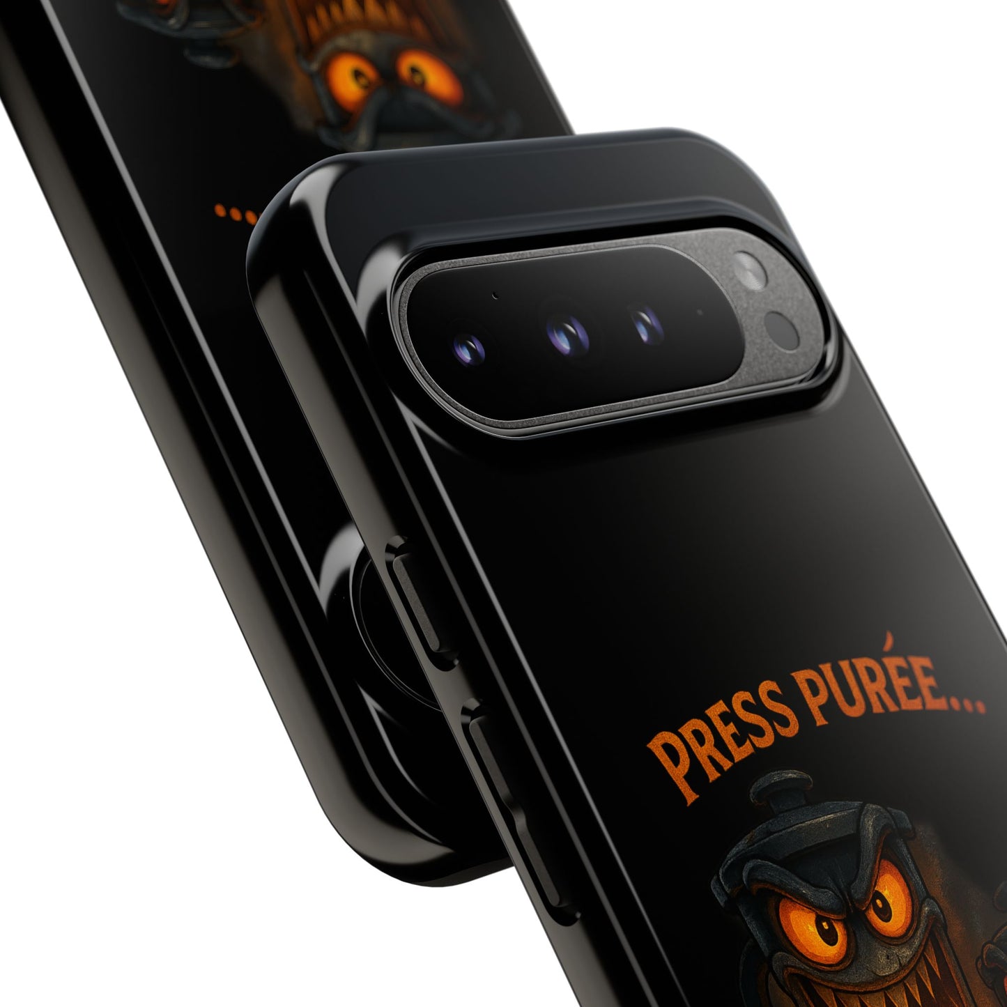 Phone Case - 'Press Purée...and Pray' Halloween Horror Protective Cover