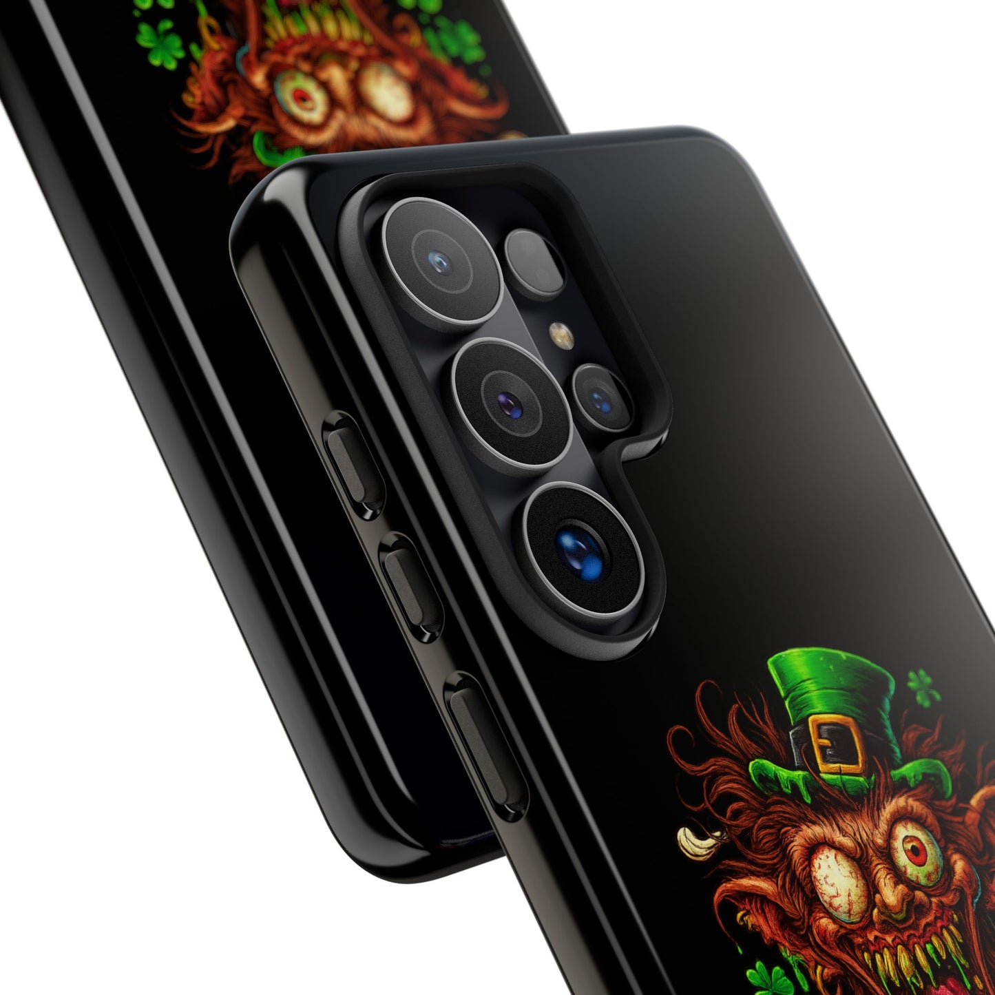Radioactive Leprechaun Phone Case — "This Ain't Green, It's Radioactive Regret"