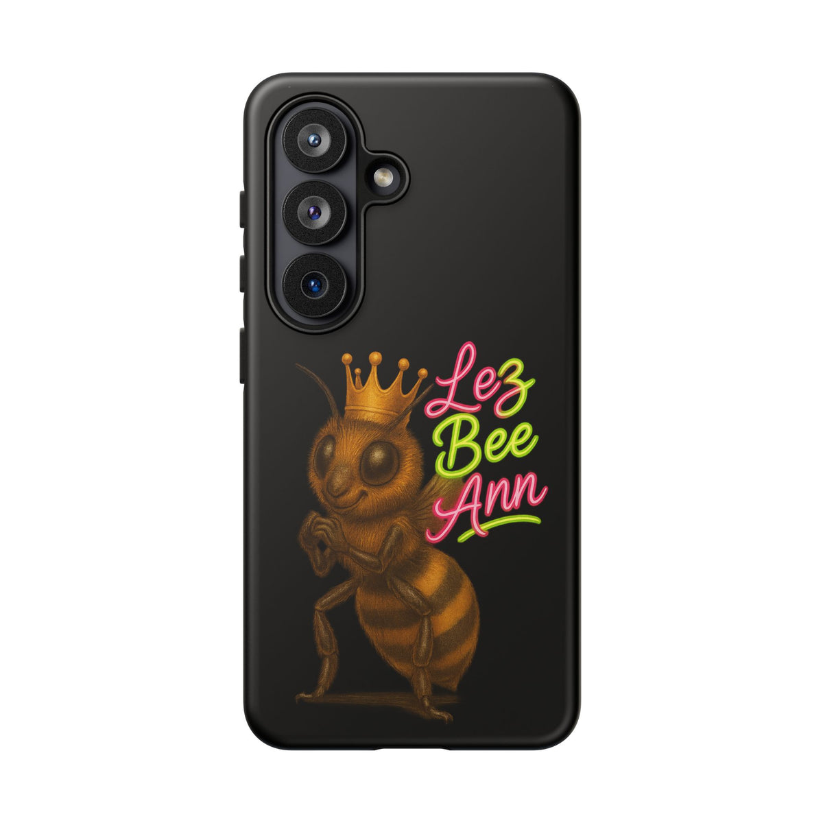 Phone Case — 'Lez Bee Ann' Queen Bee Tough Protective Cover