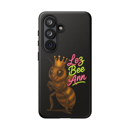 Phone Case — 'Lez Bee Ann' Queen Bee Tough Protective Cover