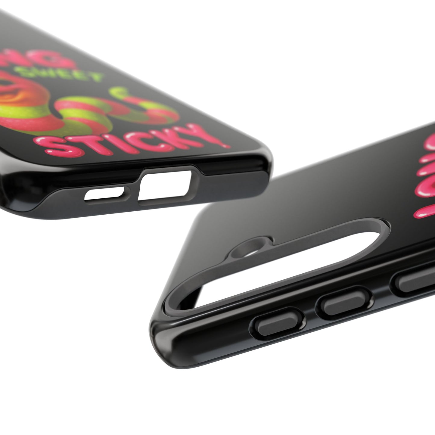 Phone Case — "Long Sweet Sticky" Cute Candy Snake Protective Case