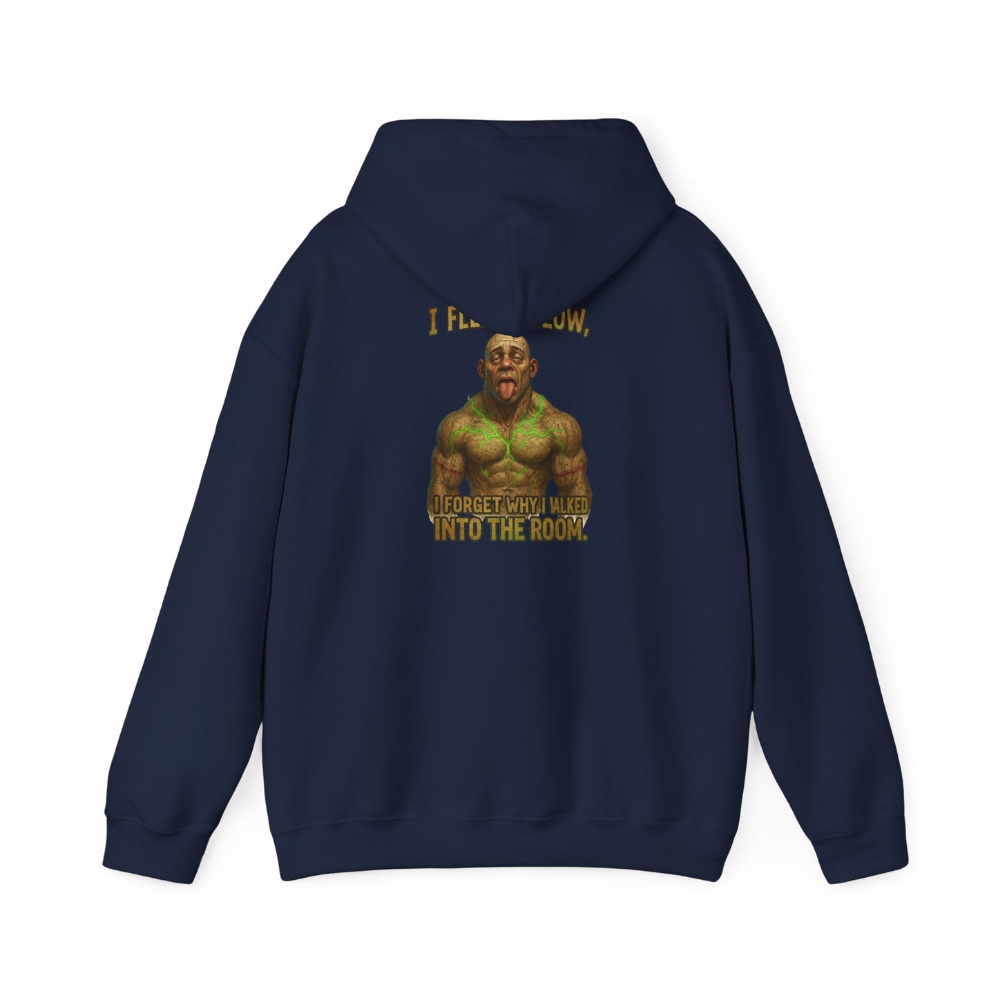Hulk Workout Hoodie – 'I PUMP IRON... INTO THE VOID' Graphic Sweatshirt