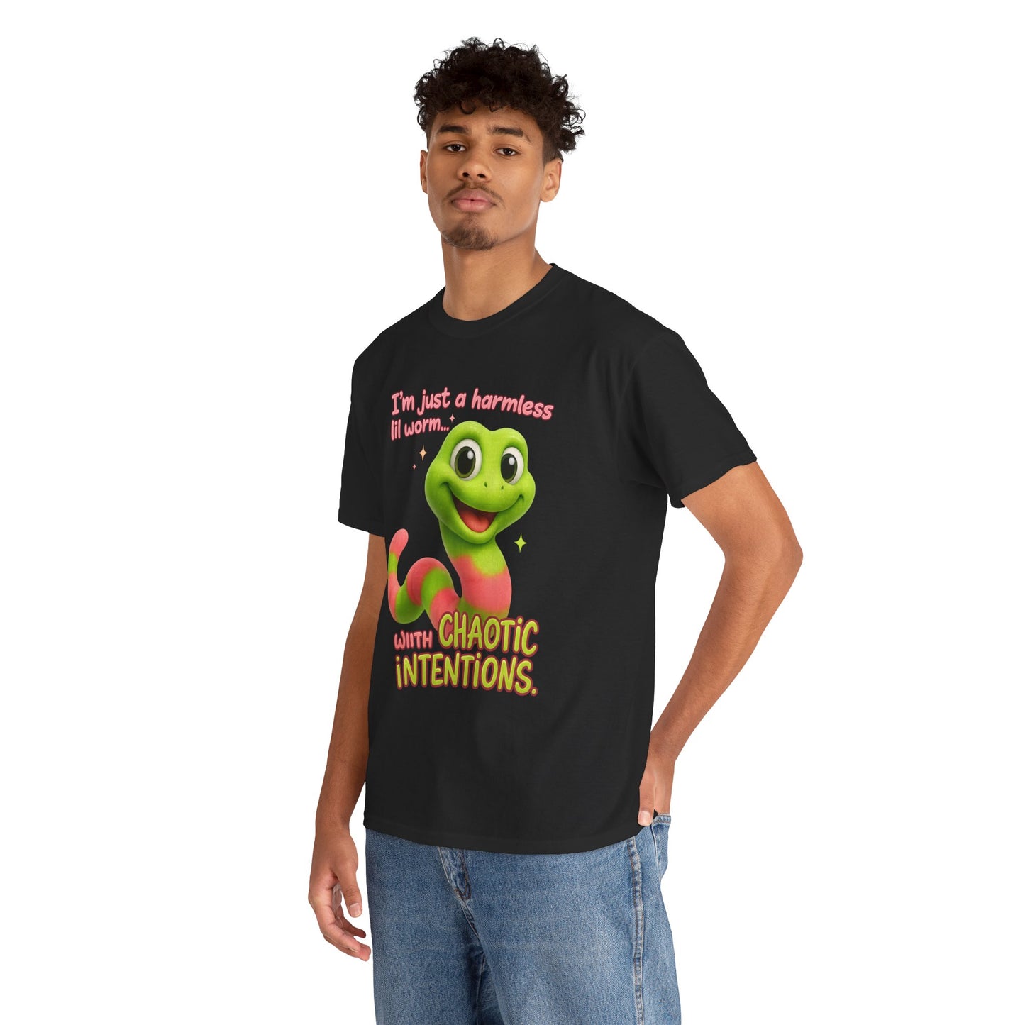 Chaotic Intentions – Cute Gummy Worm T-Shirt