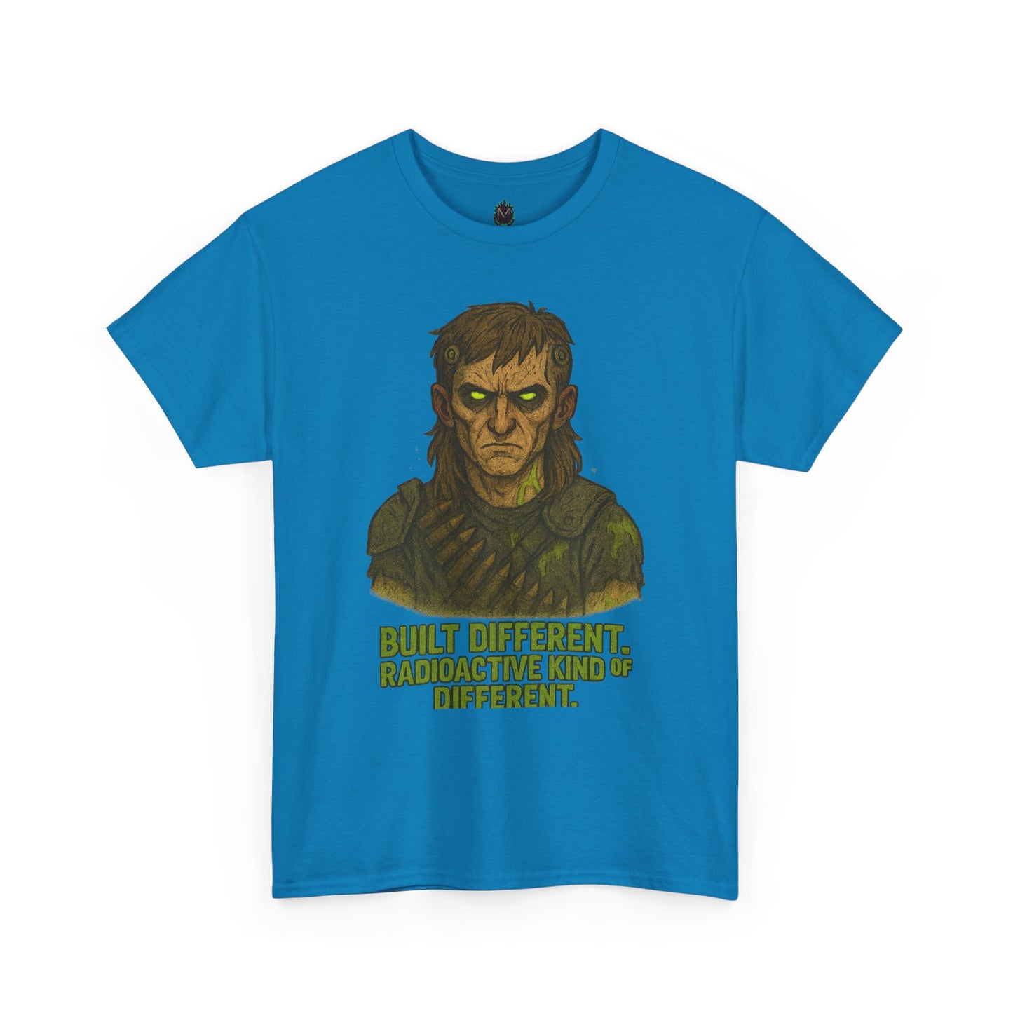 Mutant Warrior Graphic Tee — "Built Different, Radioactive and I Like It"