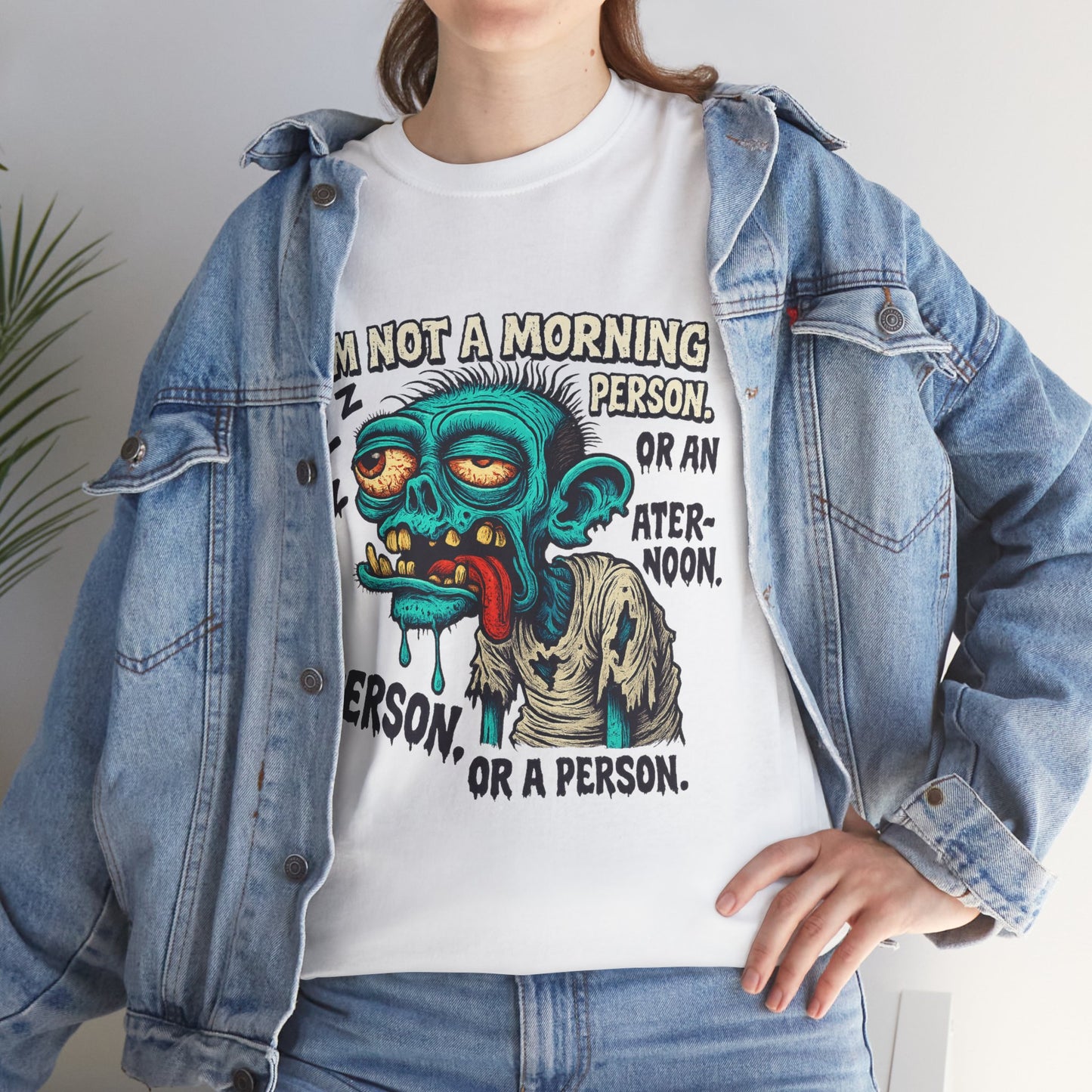 I’m Not a Morning Person… Or a Person – Grumpy Zombie Tee