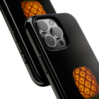 Phone Case — Tropical Pineapple "Not looking for pizza" Protective Cover
