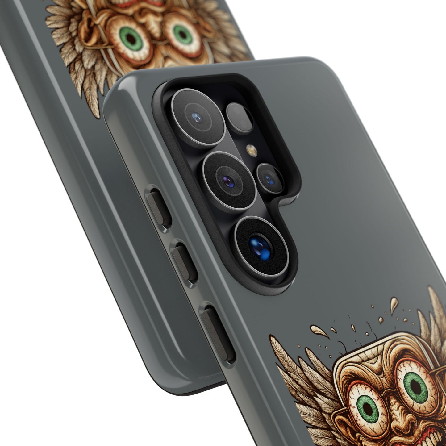 Phone Case — Funny Vintage Winged Toaster Design (“Your Opinion Has Less Absorbency”)