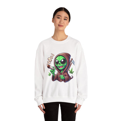 Stoner Reaper Alien Crewneck