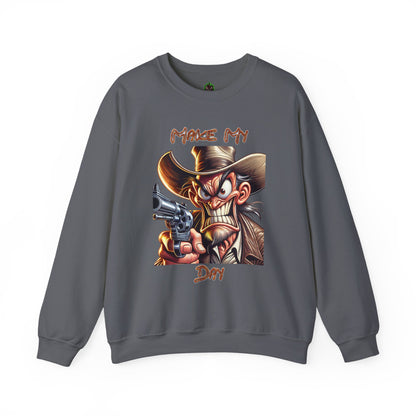 Make My Day Cowboy Crewneck