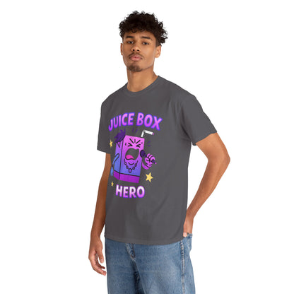 Juice Box Hero T-Shirt | Cute Cartoon Beverage Design