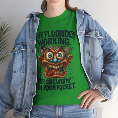 The Fluoride’s Working – Wild Smile Conspiracy Tee