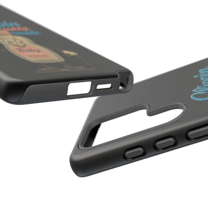 Phone Case — Retro 'Slippin Outta Trouble' Baby Bottle Design