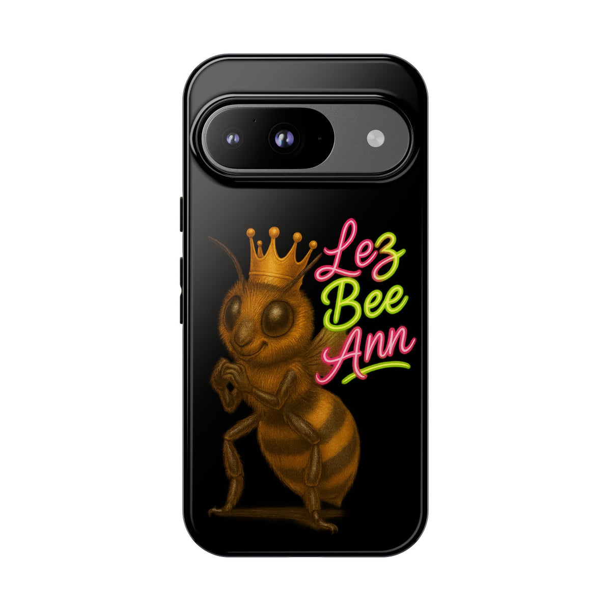 Phone Case — 'Lez Bee Ann' Queen Bee Tough Protective Cover