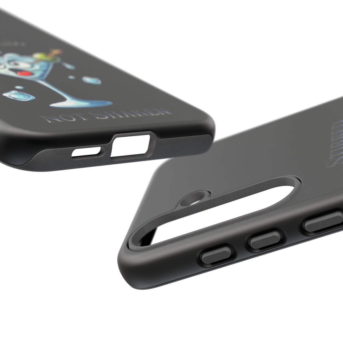 Stirred Not Shaken Phone Case — Funny Martini Cocktail Design