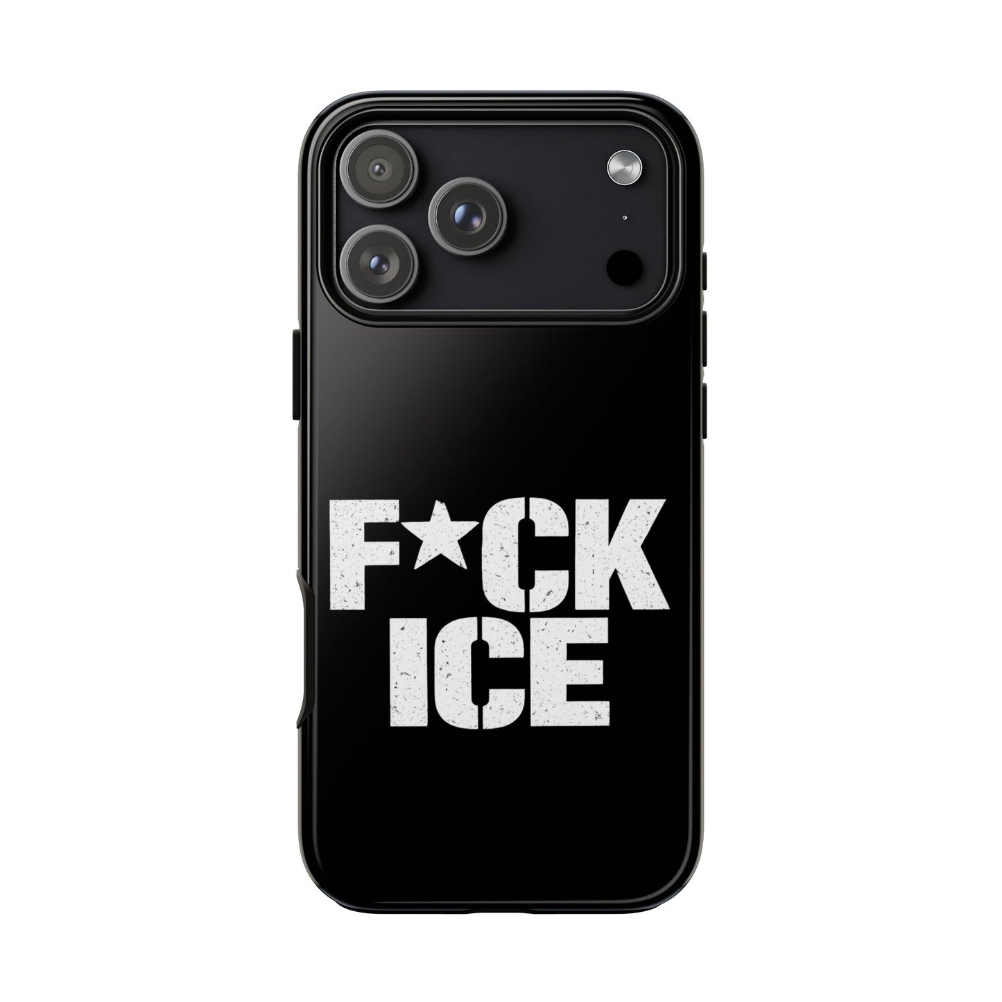 Phone Case — “F*CK ICE” Bold Protest Protective Cover