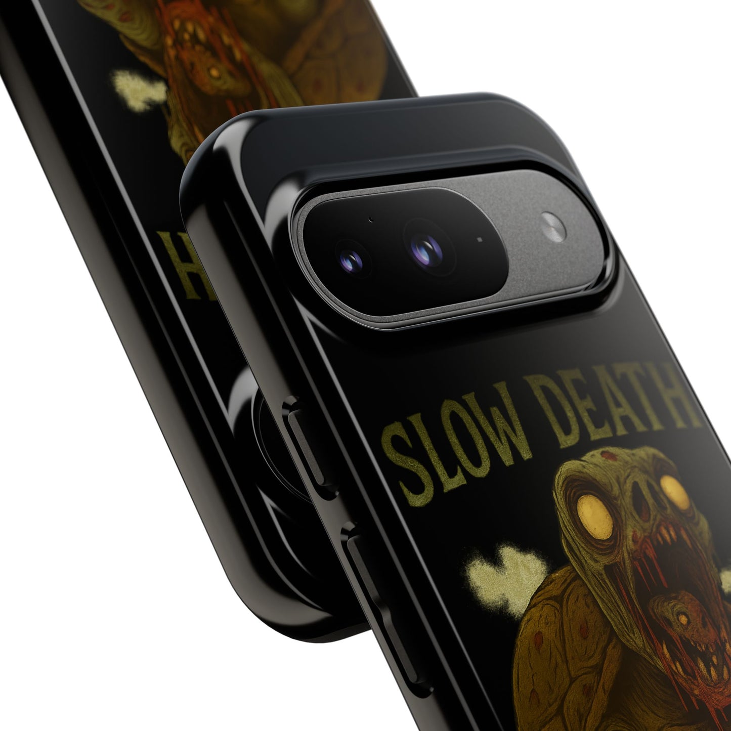 Tough Cases – "Slow Death Hits Harder" Horror Phone Case