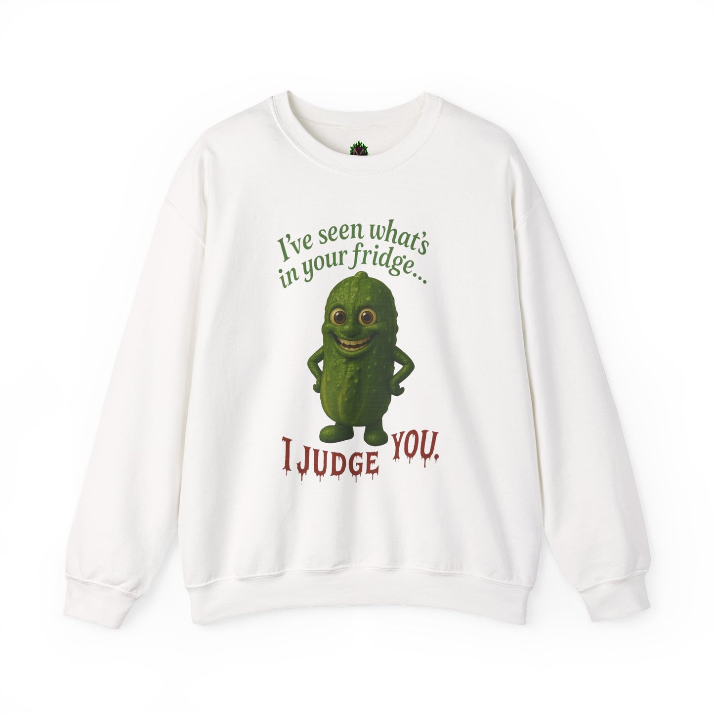 Judgmental Pickle Crewneck