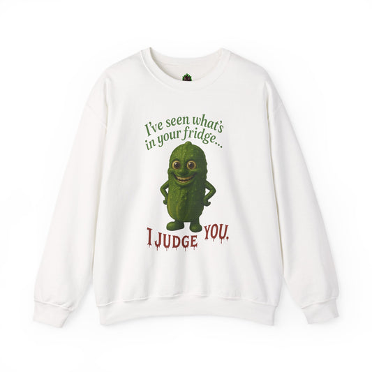 Judgmental Pickle Crewneck