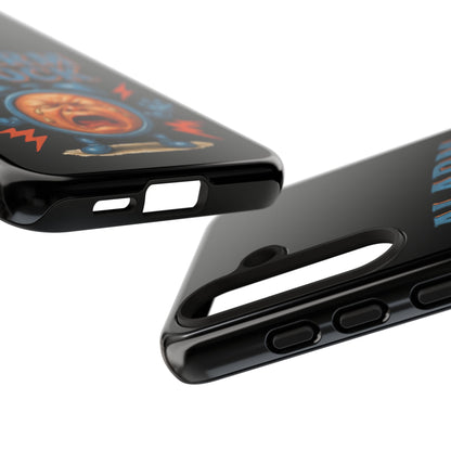 Phone Case — "Alarm Clock" Retro Screaming Clock Protective Cover