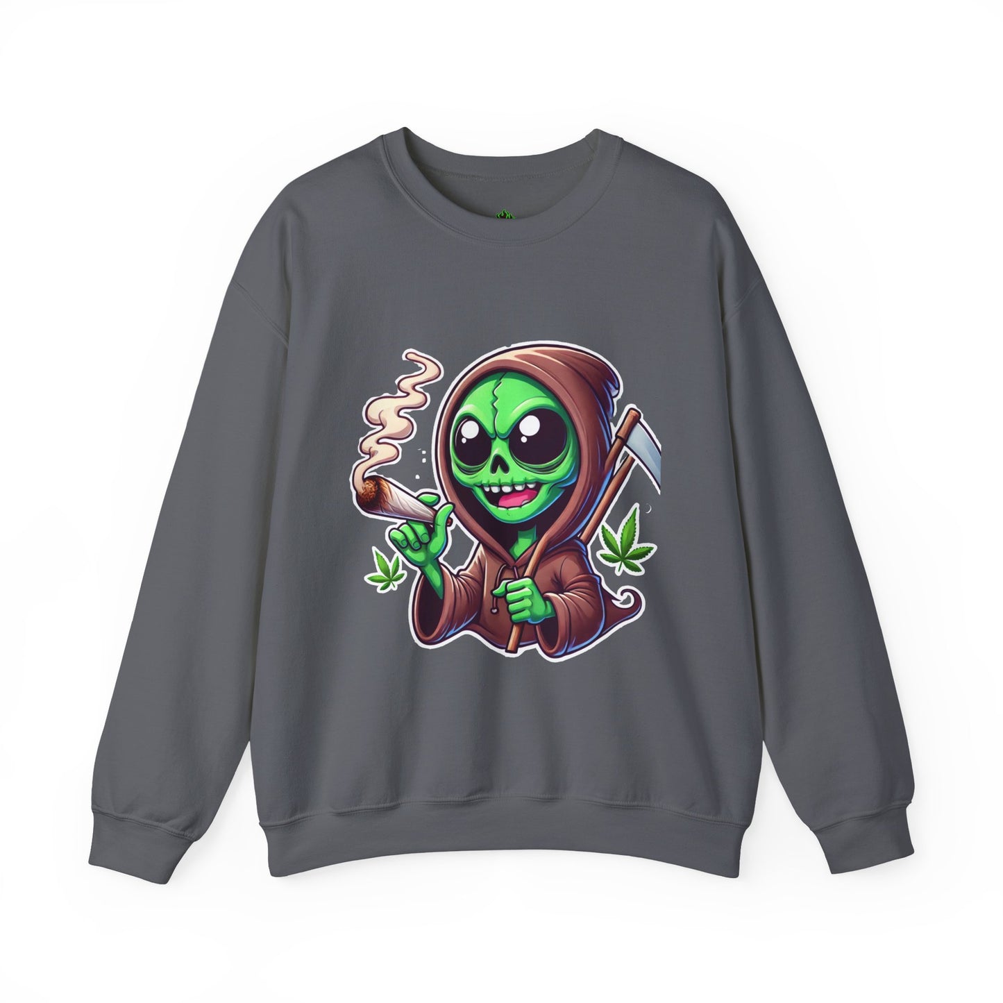 Stoner Reaper Alien Crewneck