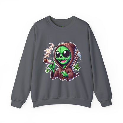 Stoner Reaper Alien Crewneck
