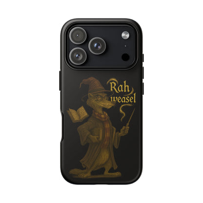 Rah Weasel Wizard Phone Case — Cute Fantasy Magical Creature iPhone Cover