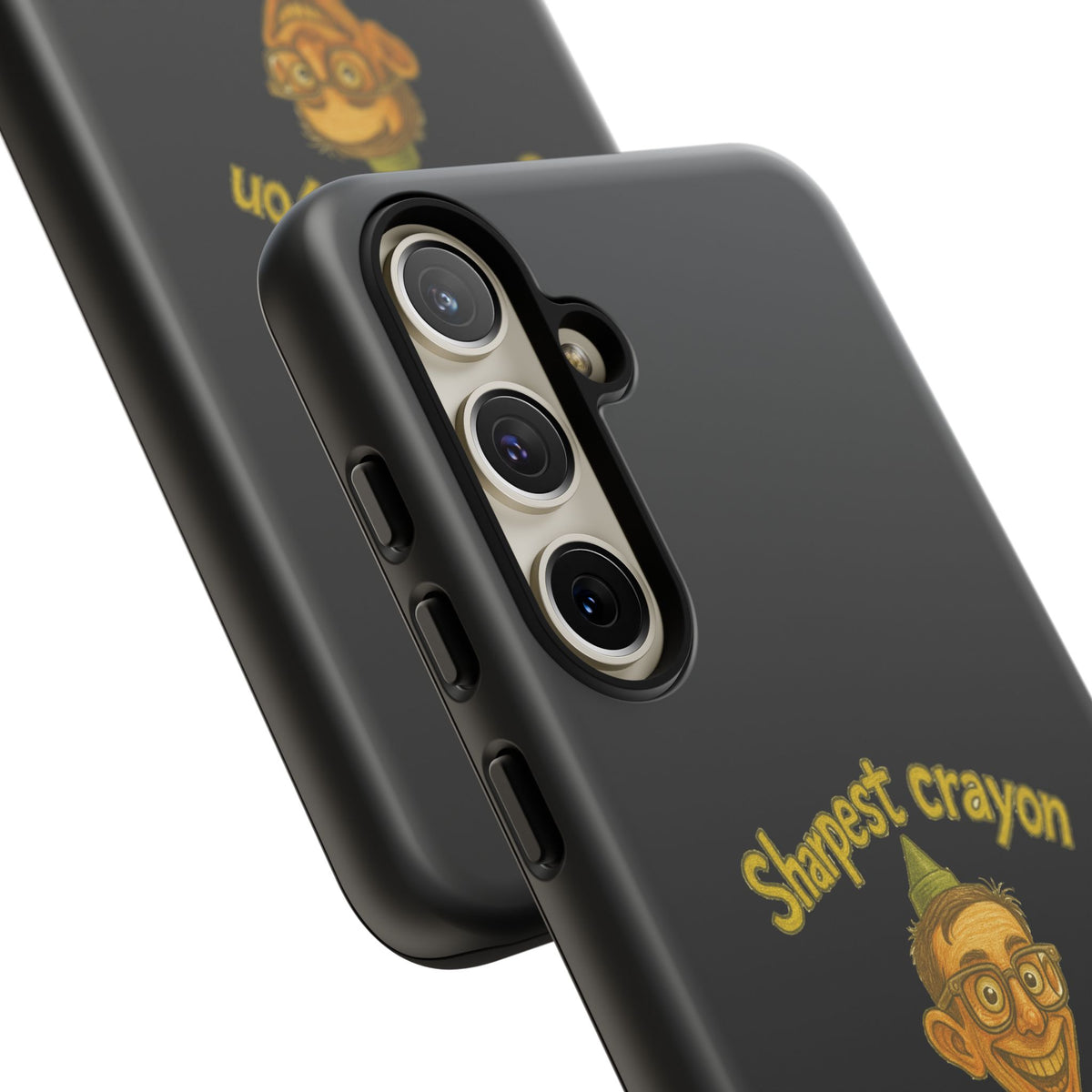 Phone Case — "Sharpest Crayon in the Tool Shed" Retro Teacher/Geek Protective Cover